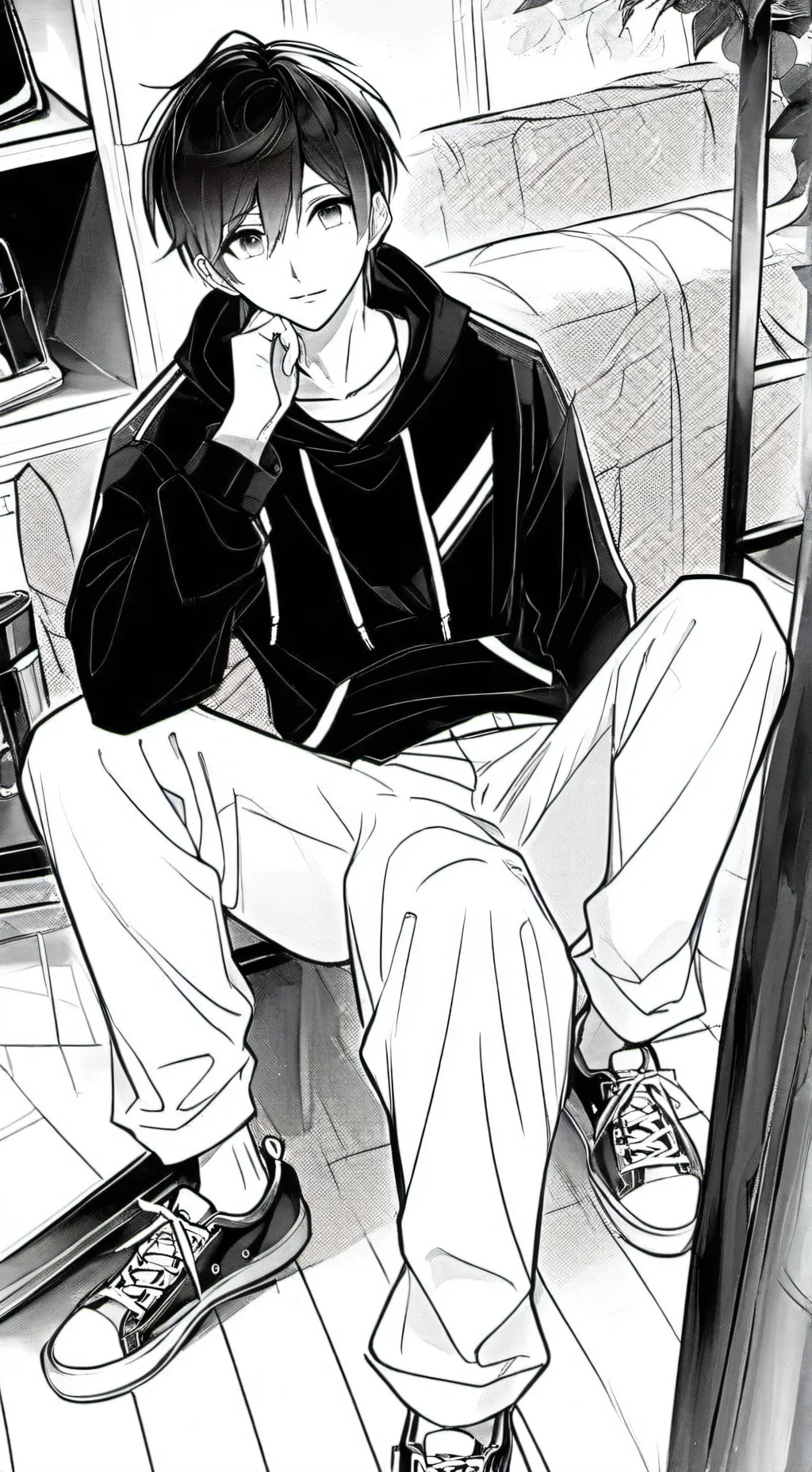 ai character: Liam background