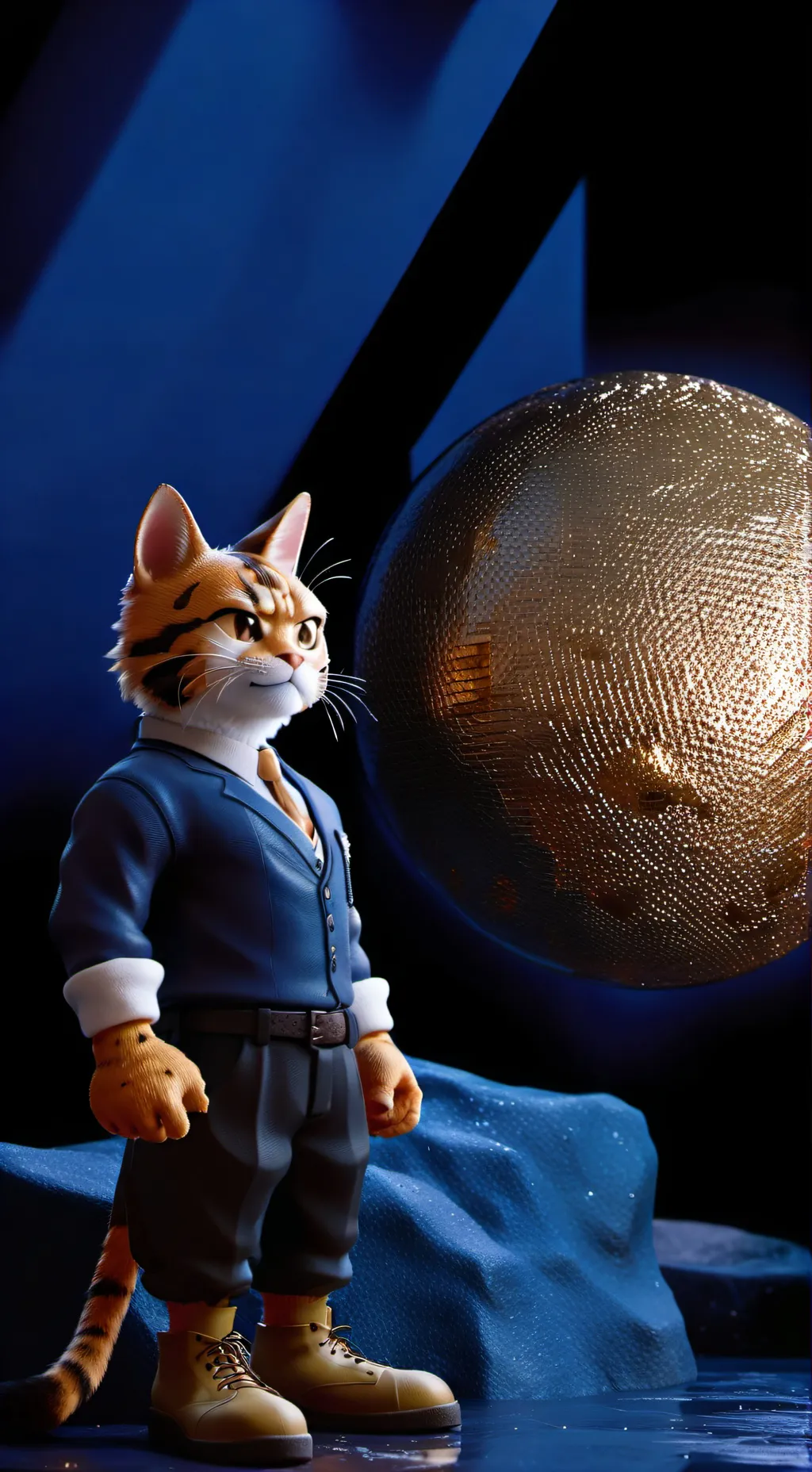 ai character: Bimbo background