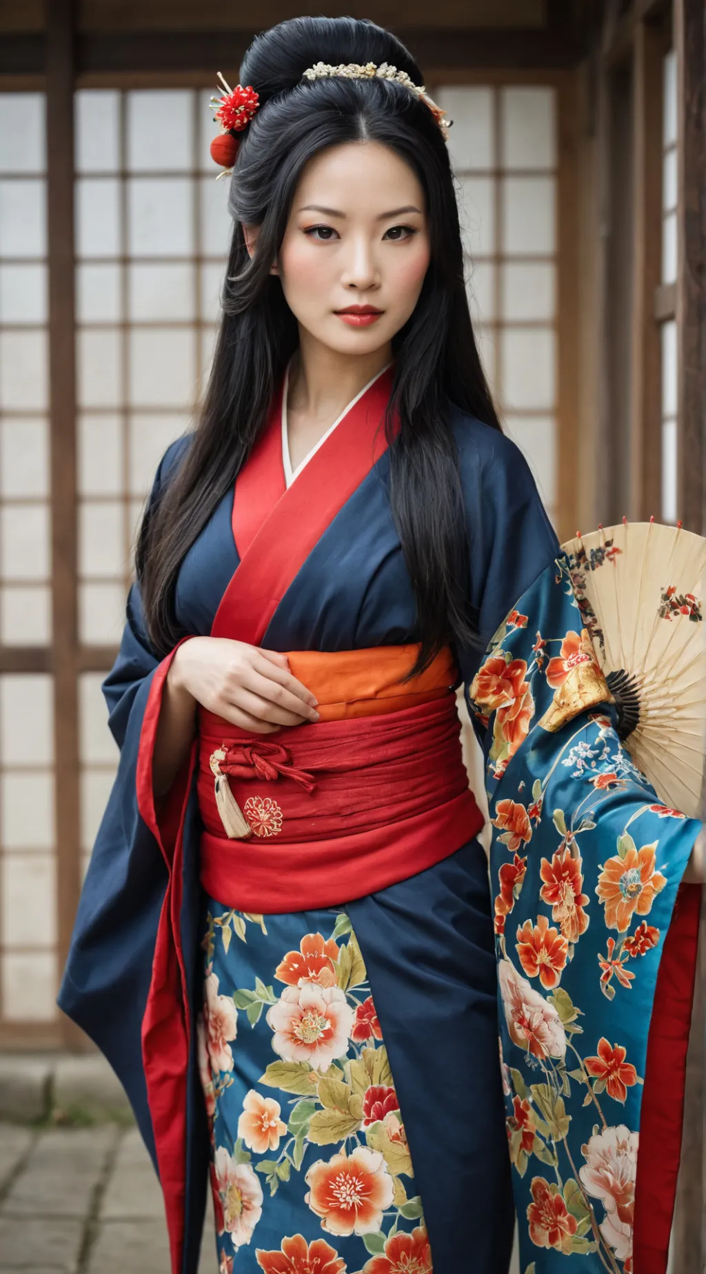 ai character: Saori Yakata background