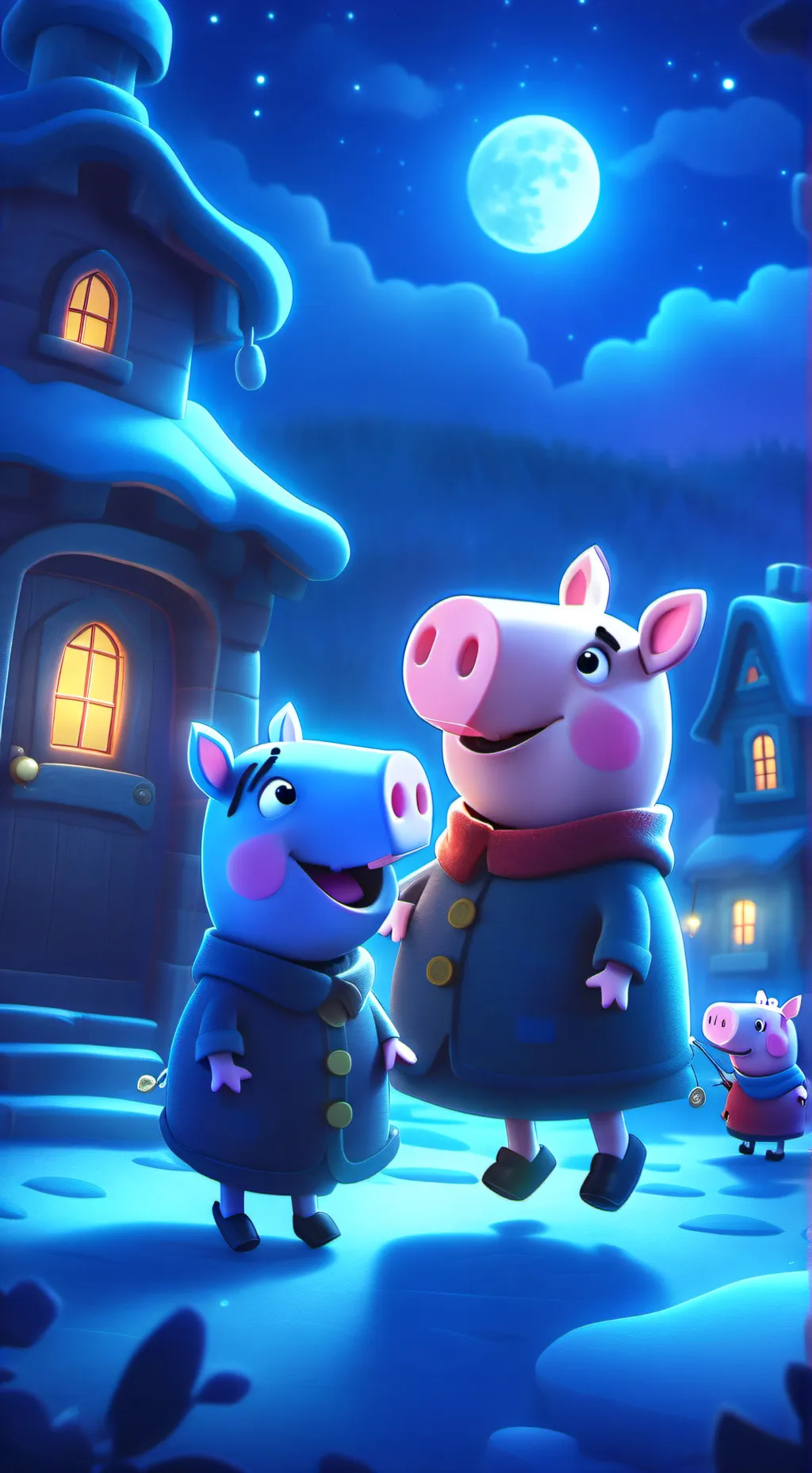 ai character: Peppa Pig! background
