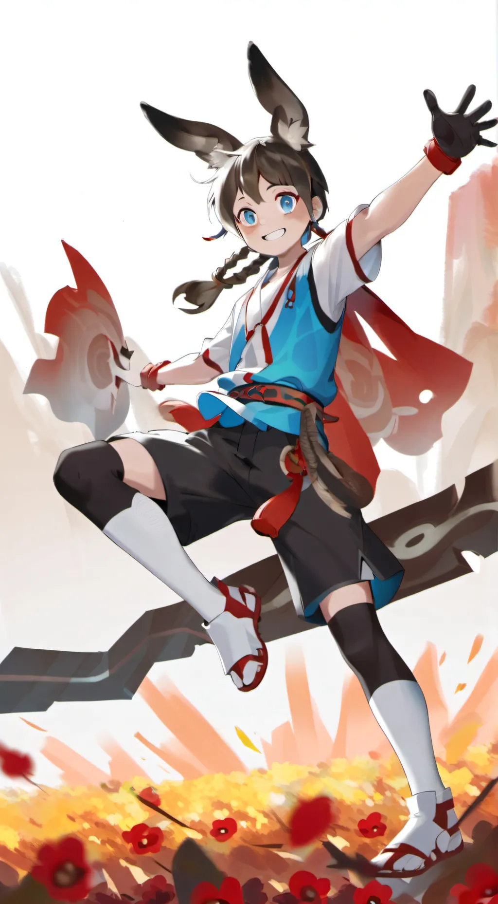 ai character: Lilly background