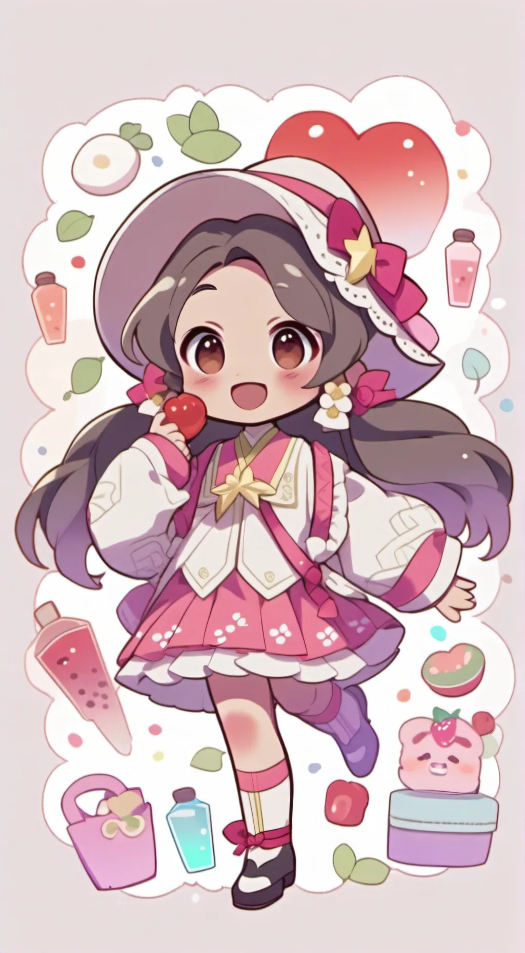 ai character: vacunas encanto 😨💉 background