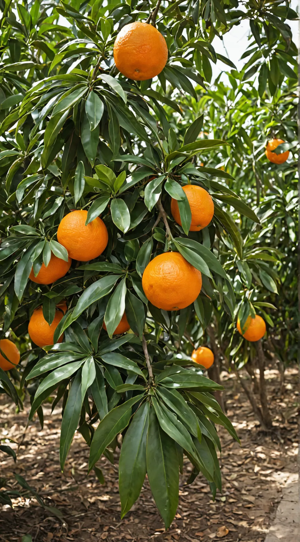 ai character: NARANJA 🍊 background