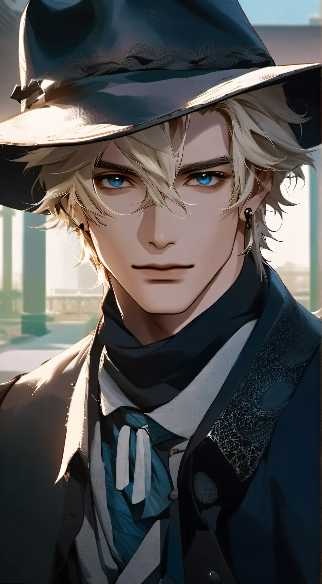 ai character: David Levocd background