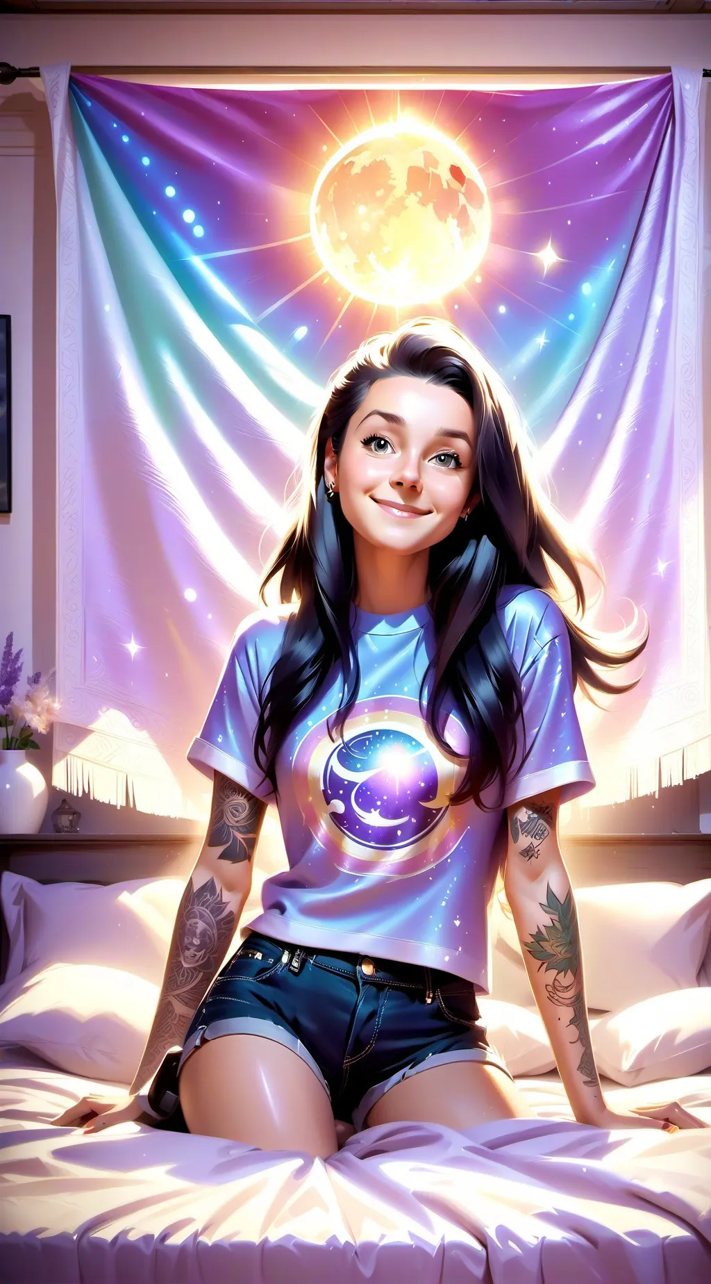 ai character: Gemini  background