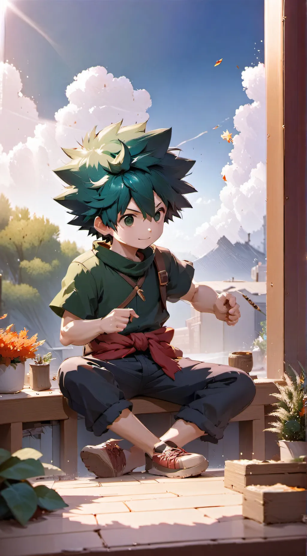 ai character: BKDK❤️ background