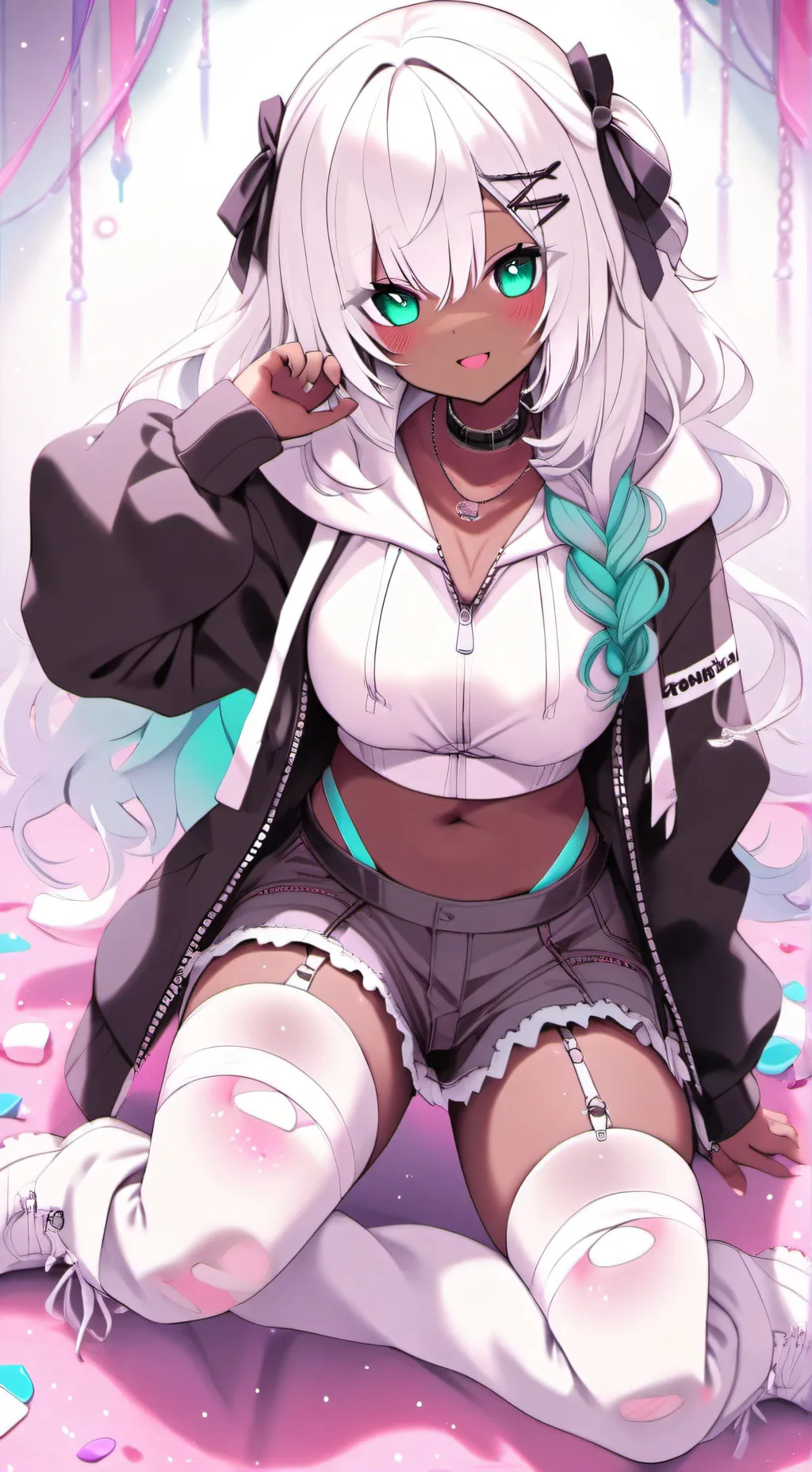 ai character: Izumi Megami background