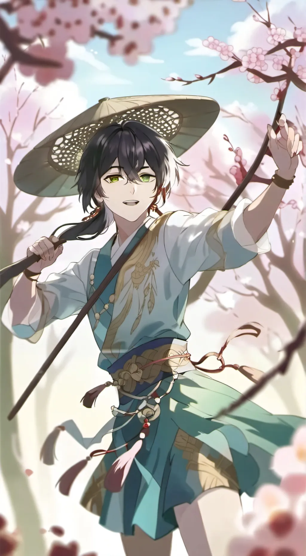 ai character: Brandon  background