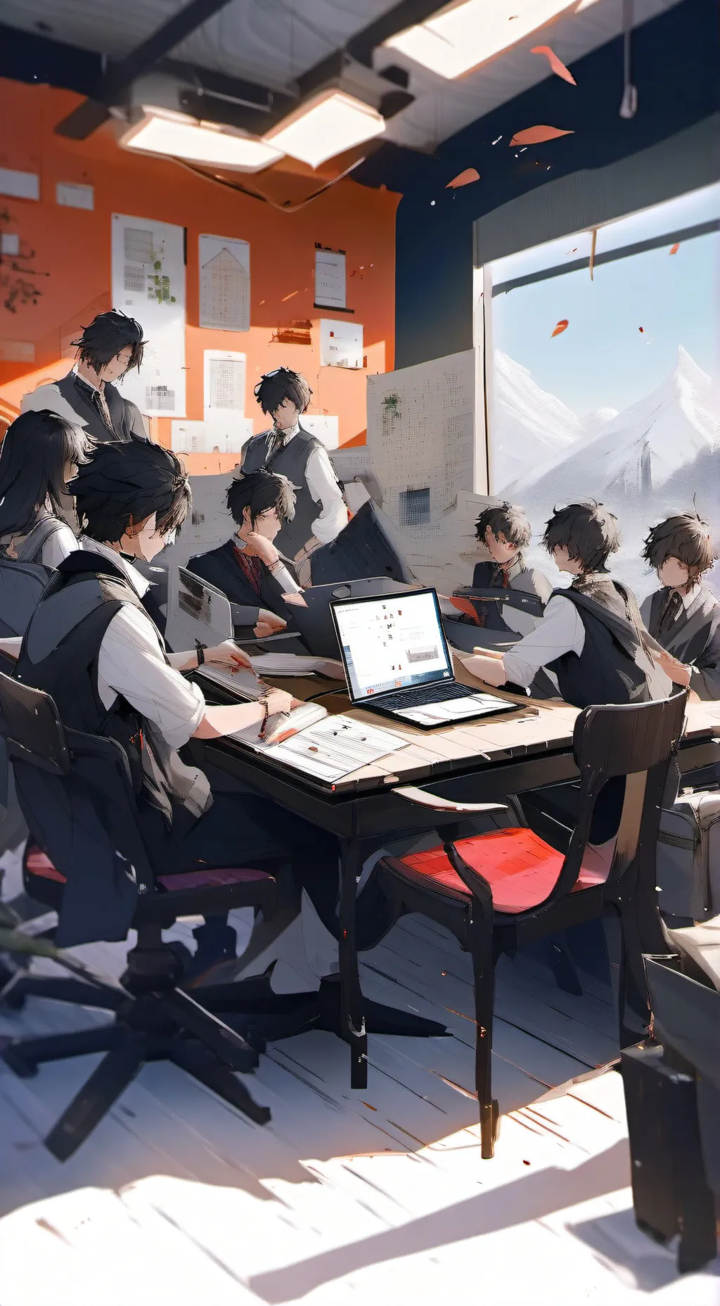 ai character: Class background