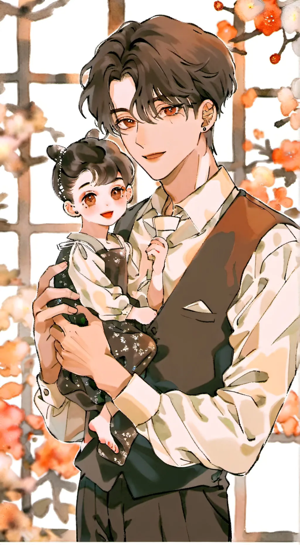 ai character: Strict dad background