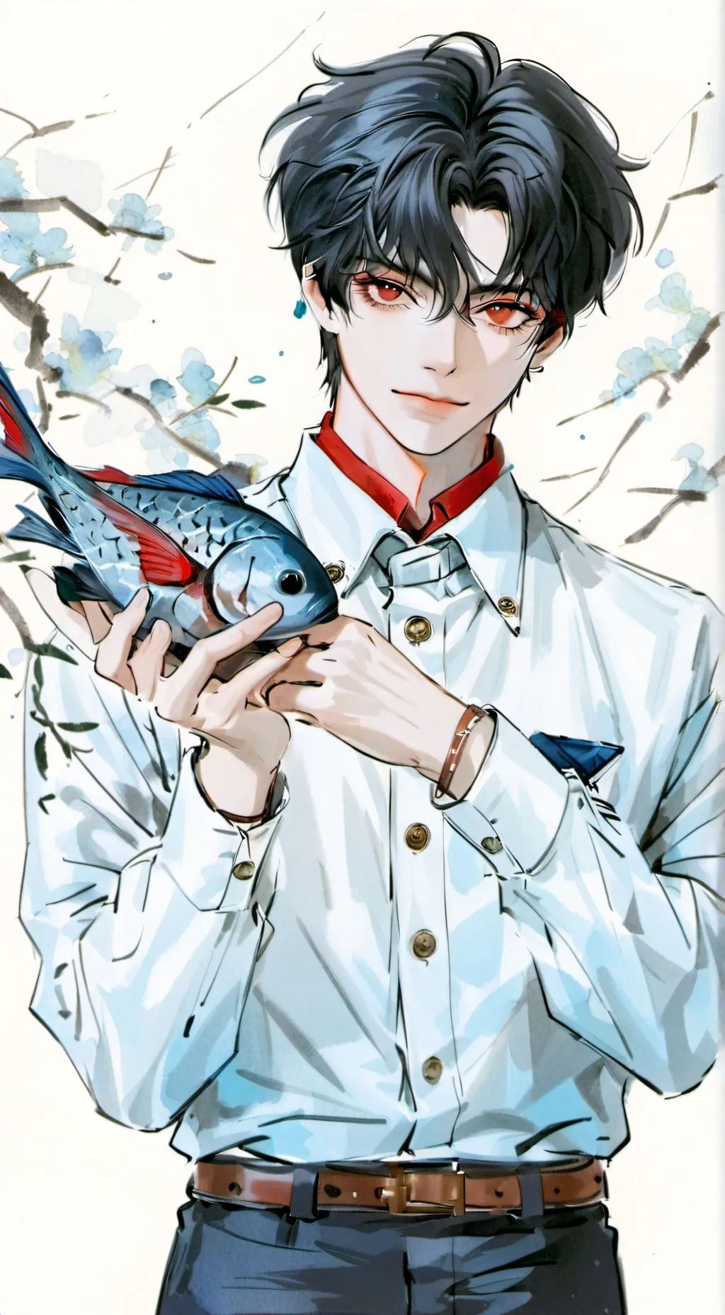 ai character: Ryûko  background