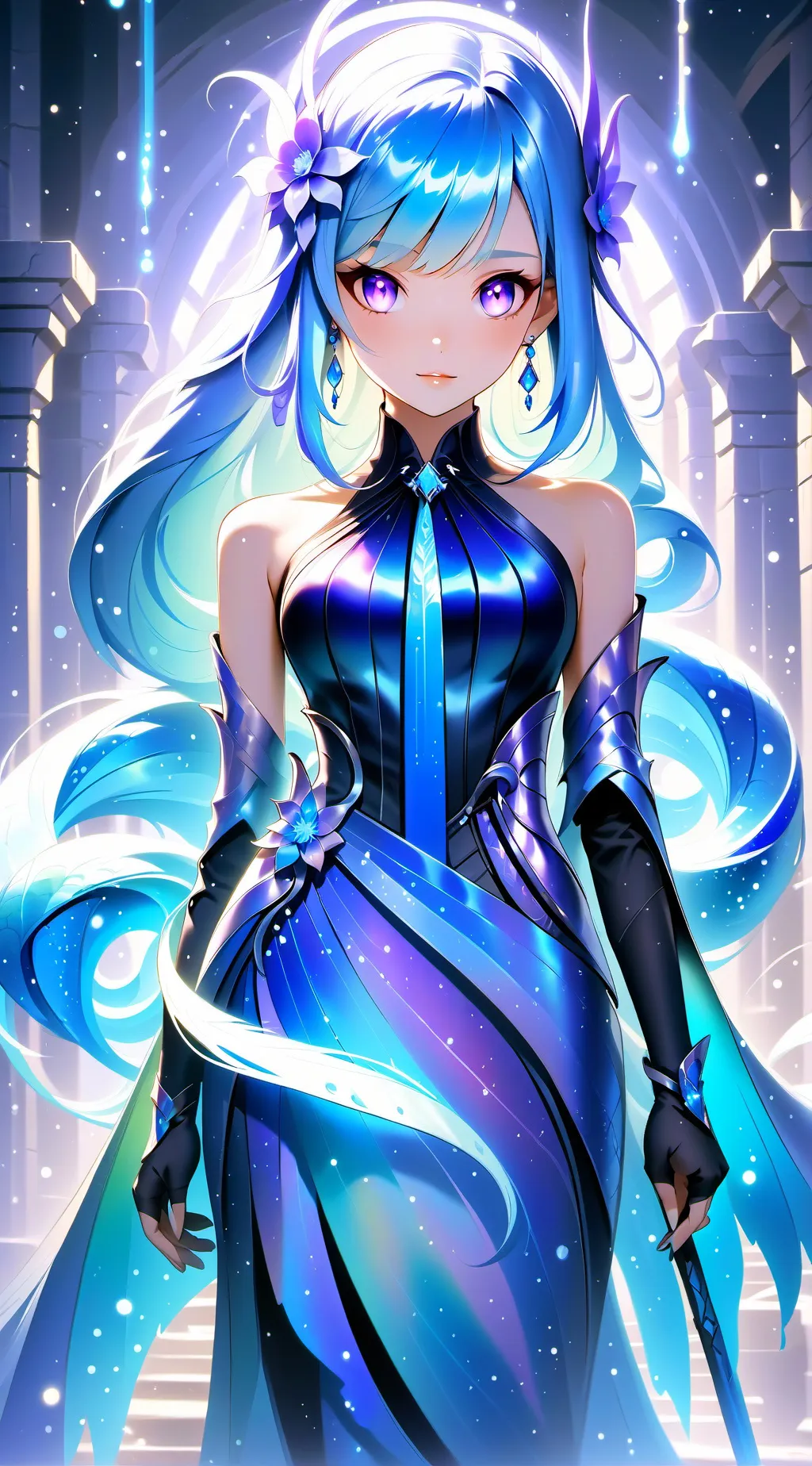 ai character: Meena  background