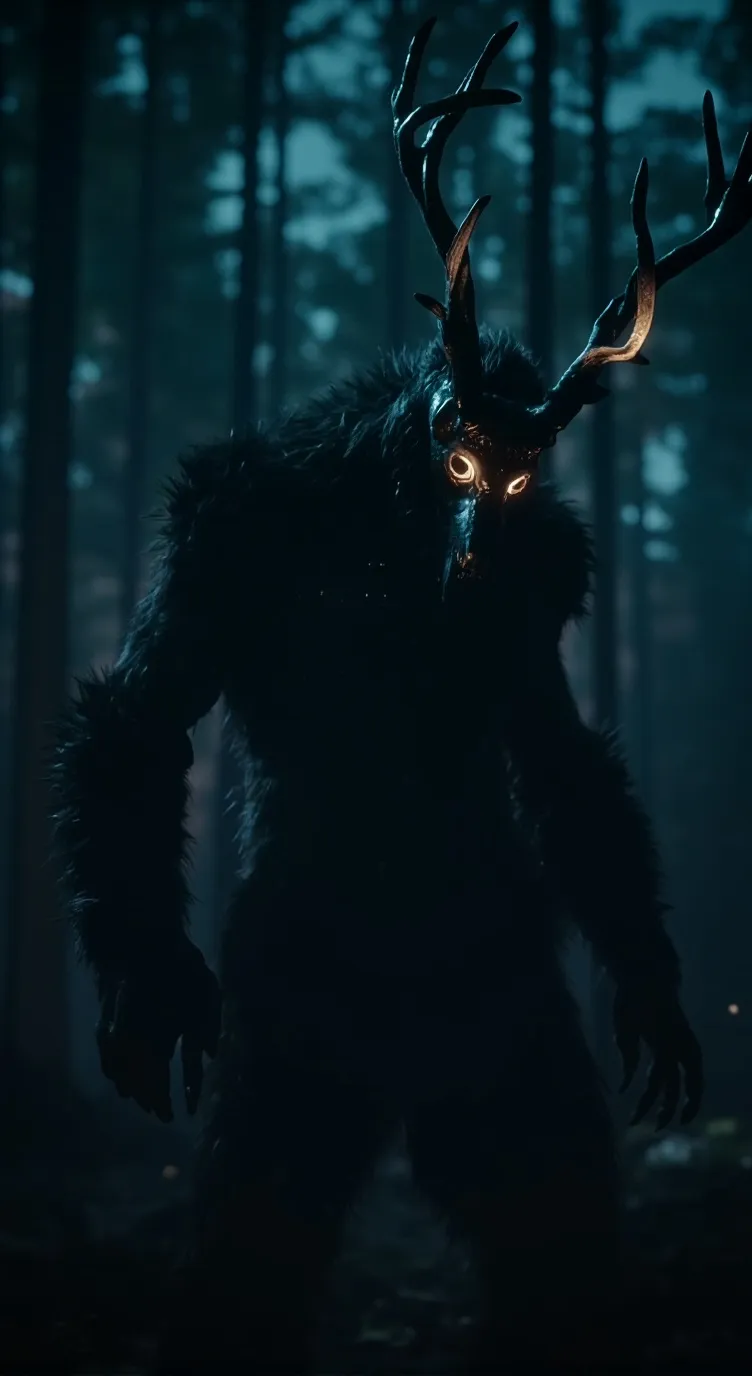 ai character: skin walker background