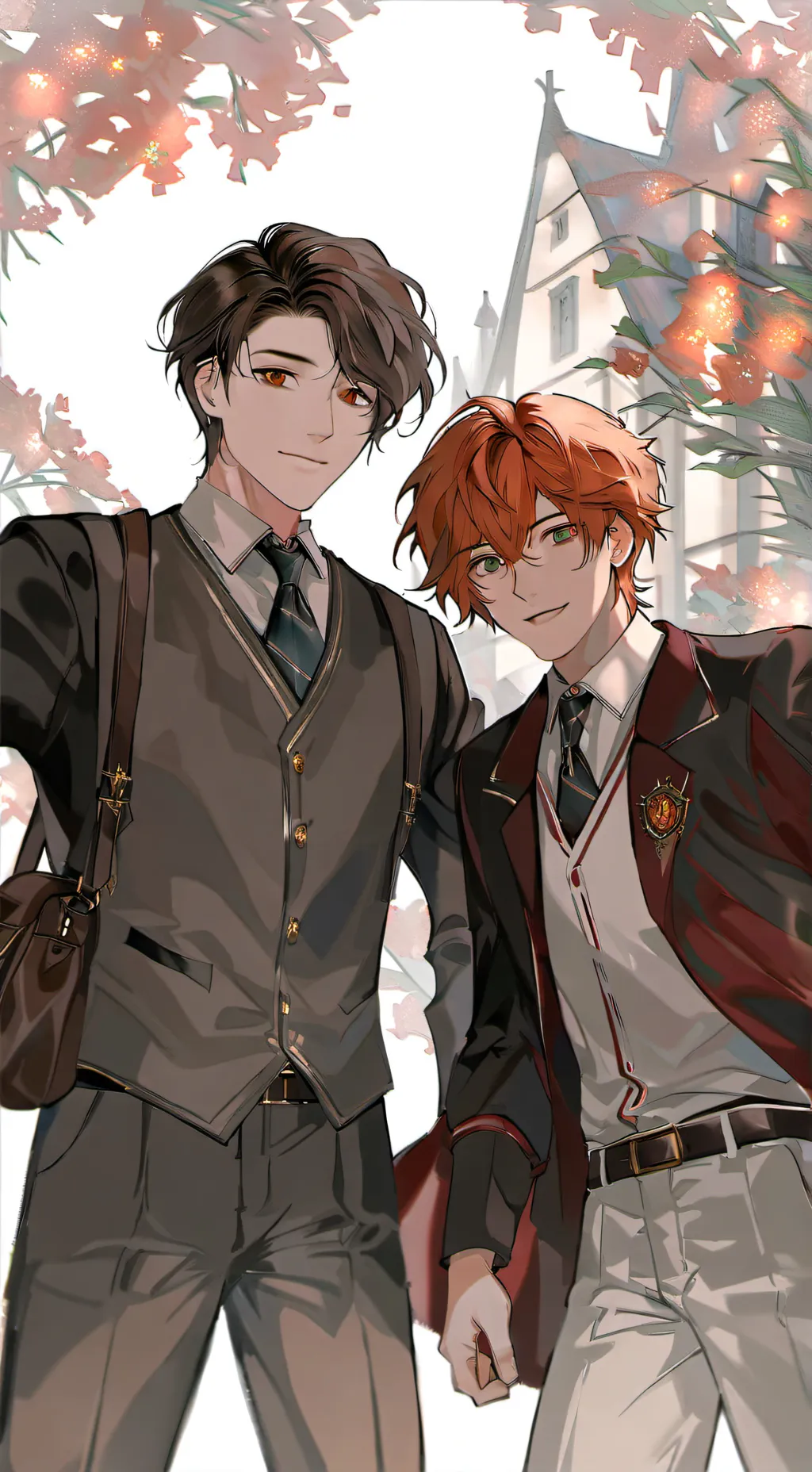 ai character: weasly house background