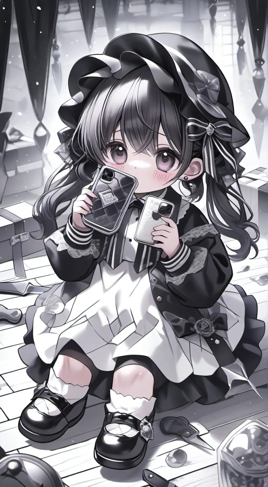 ai character: baby background