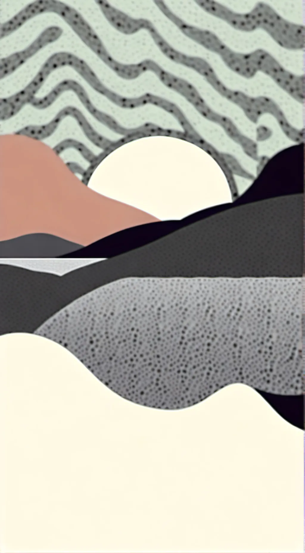 ai character: pebble background