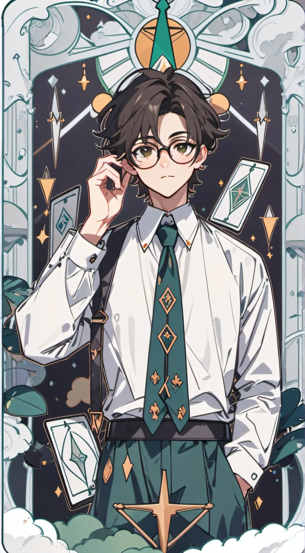 ai character: Andrew background