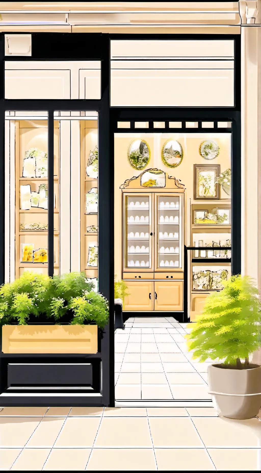 ai character: your store background