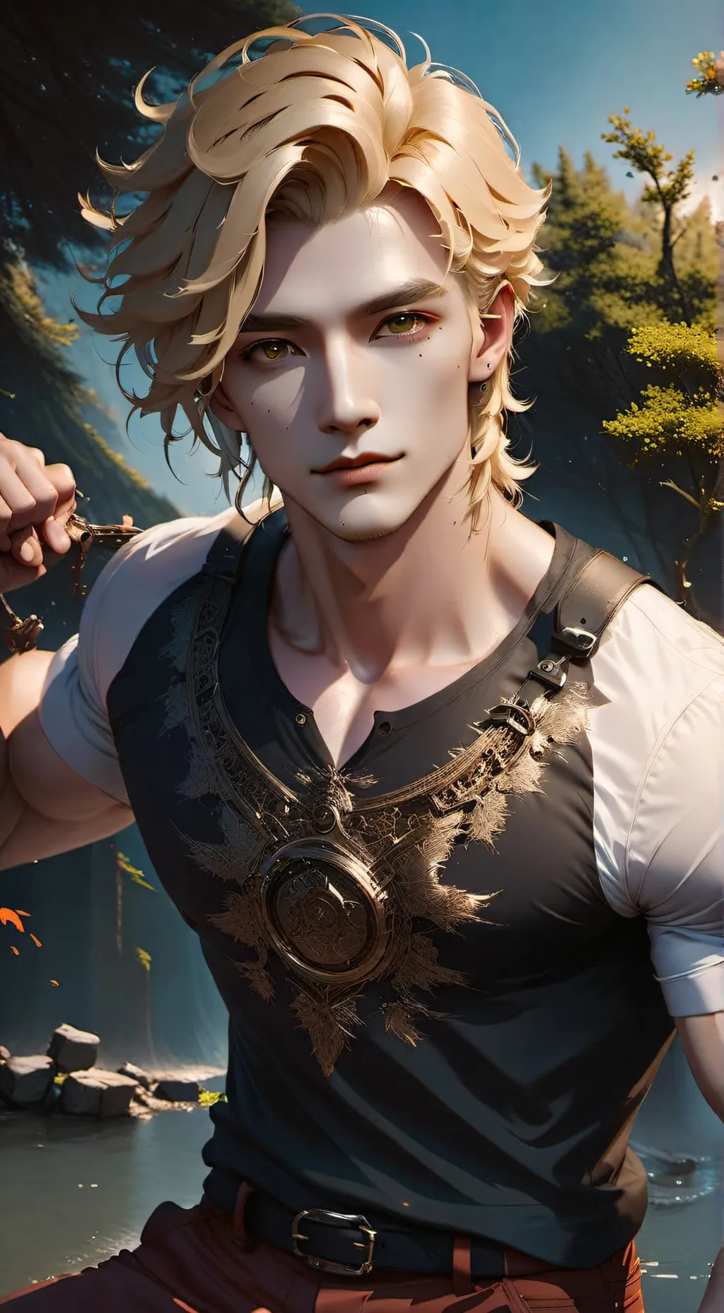 ai character: David background