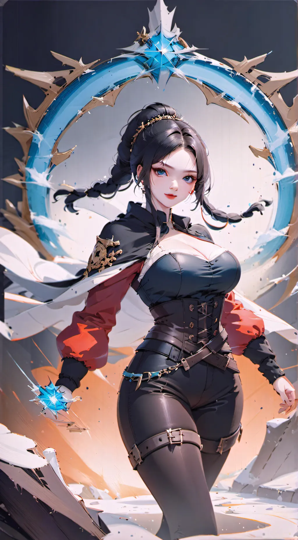 ai character: Jenna Ravencraft background