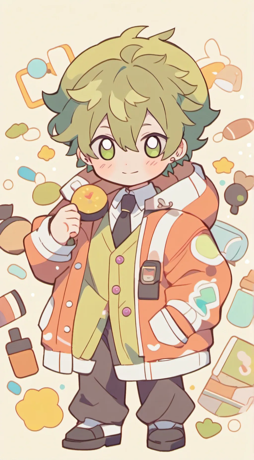 ai character: the dragon background