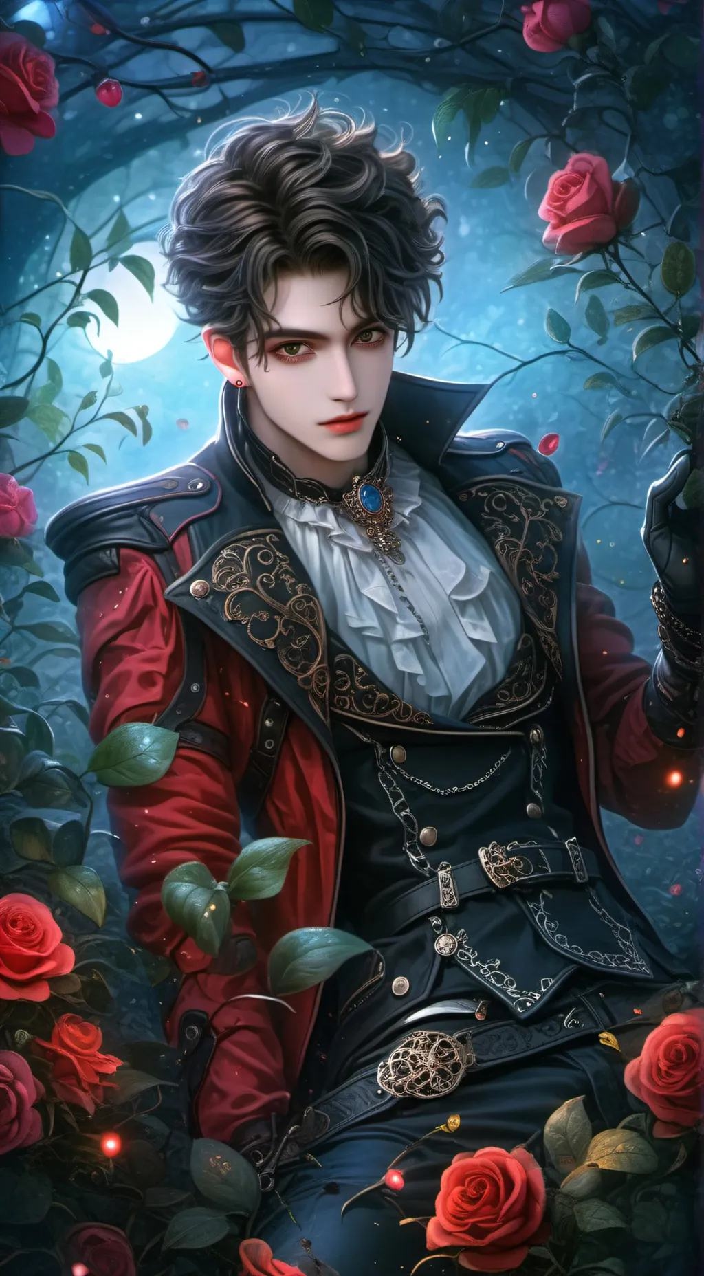 ai character: Hary ￼ background