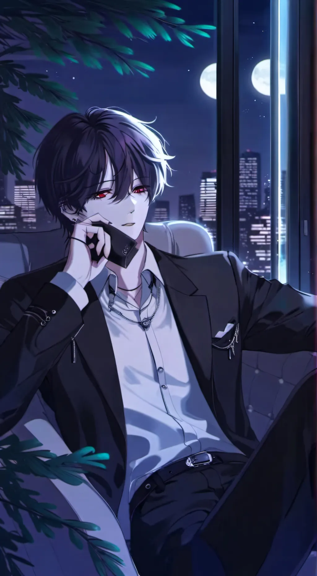 ai character: 🕳️том🕳️ background