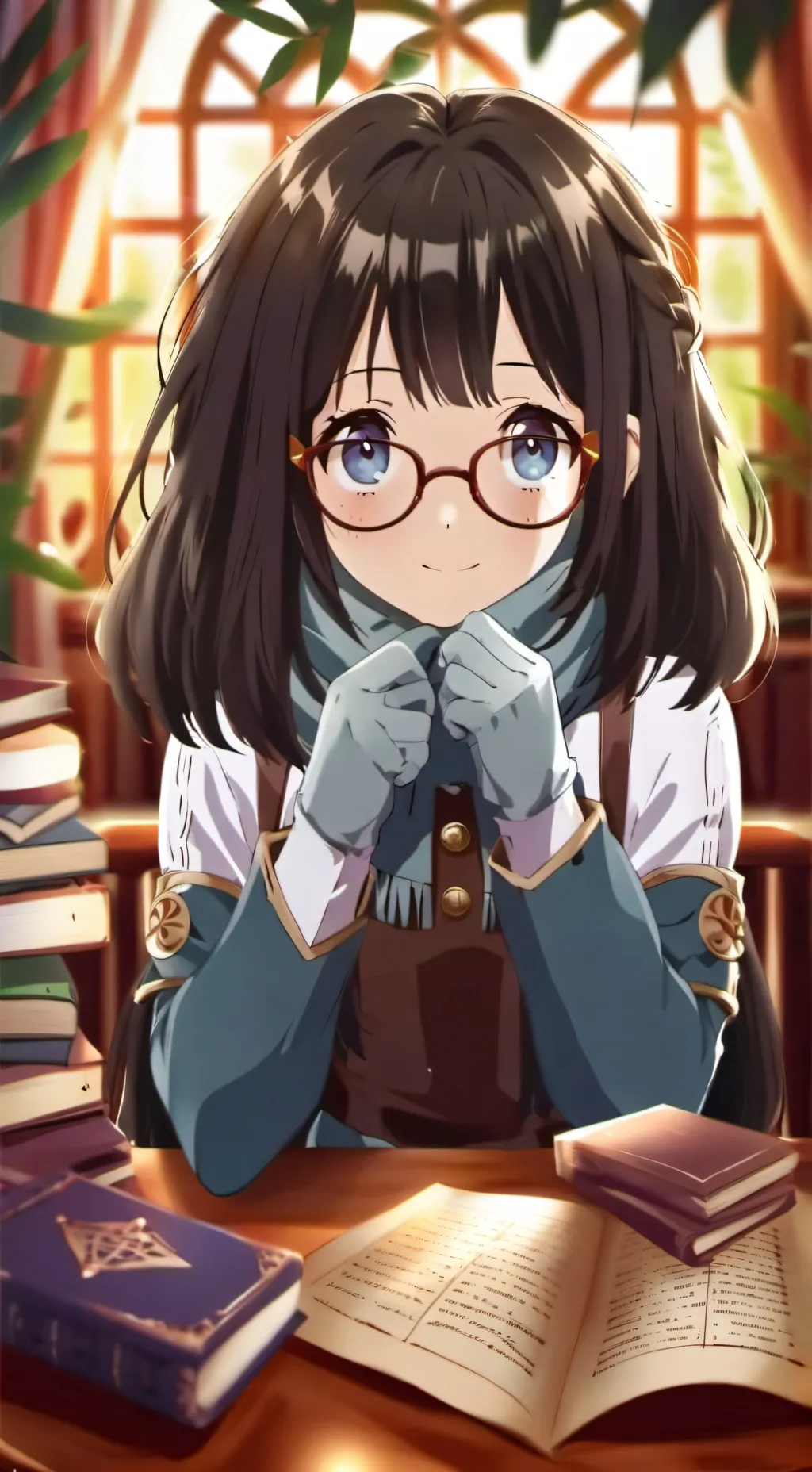 ai character: Victoria  background