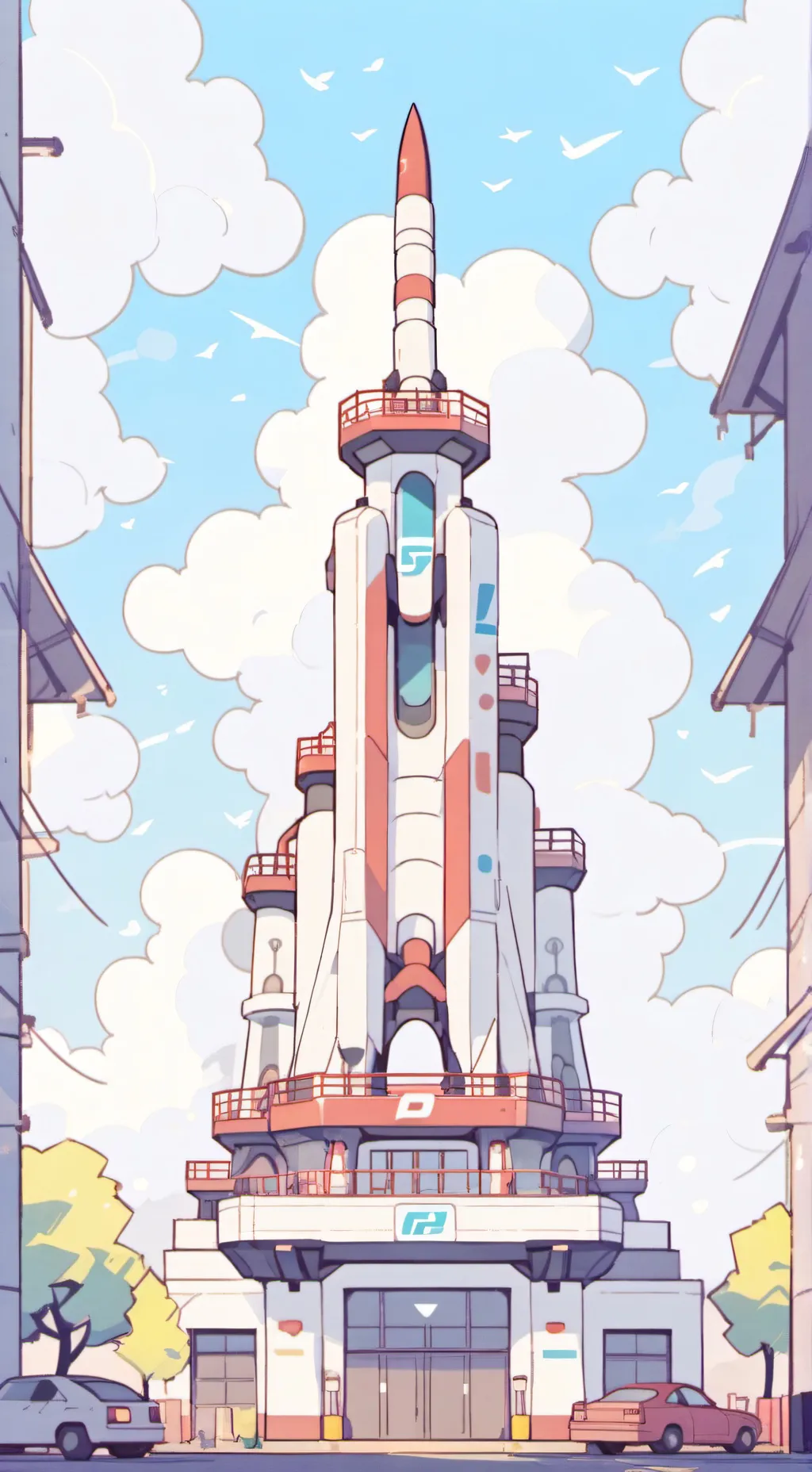 ai character: cod + pp background