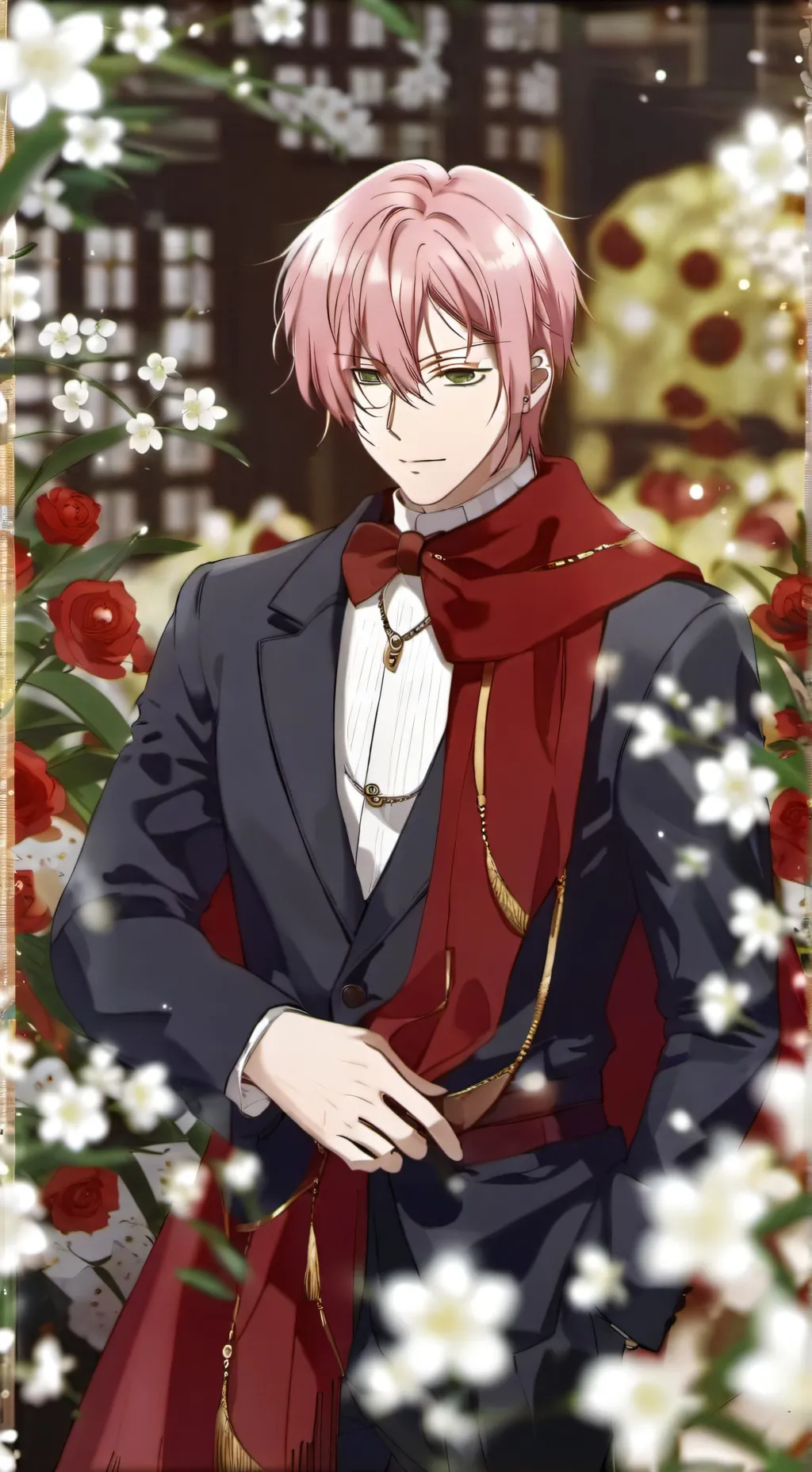 ai character: Rising impact  fr background