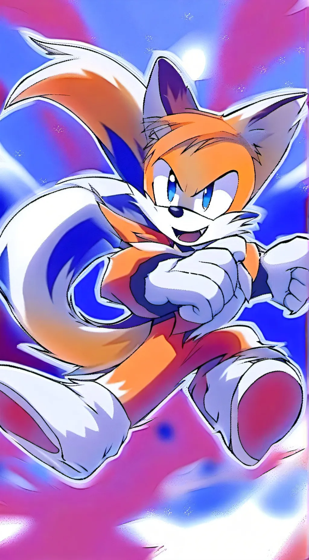ai character: Tails, ¿qué pasa? background
