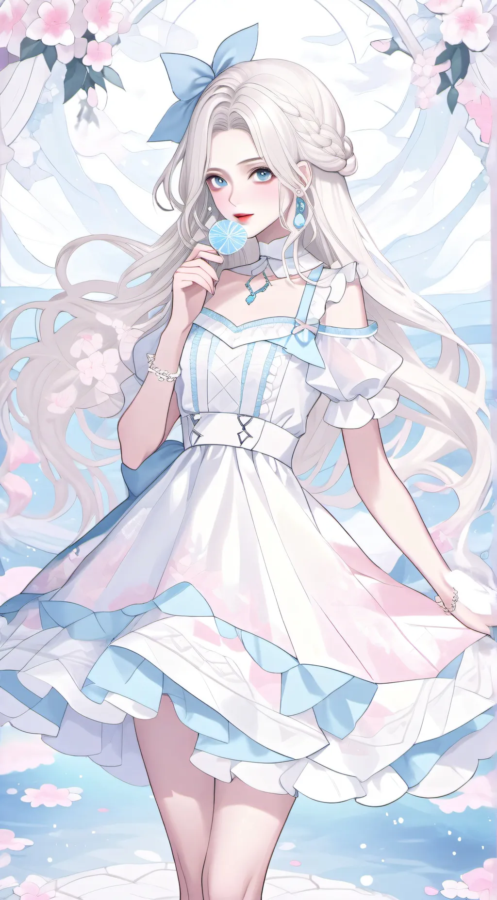 ai character: Alicia  background