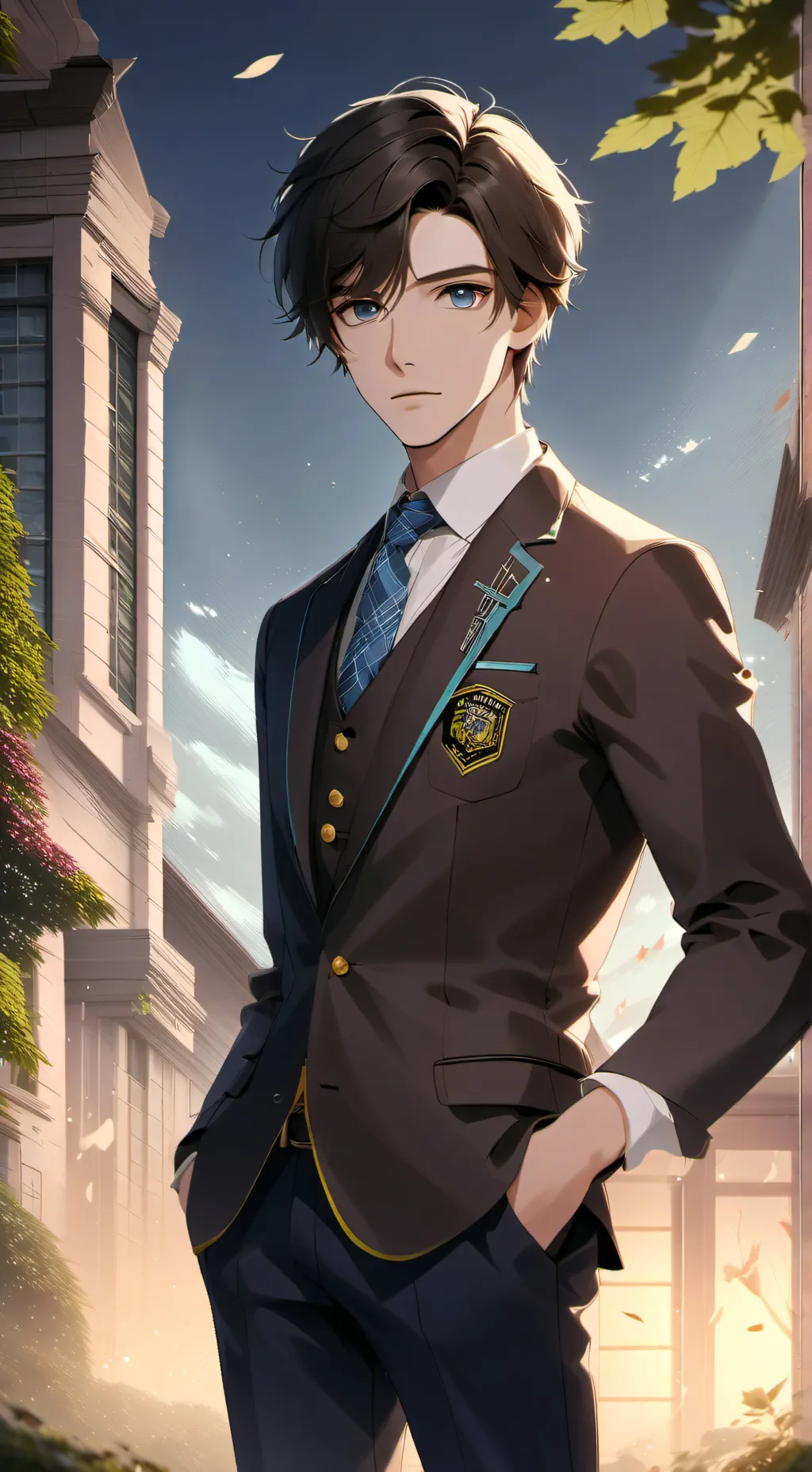 ai character: ~Adam~ background