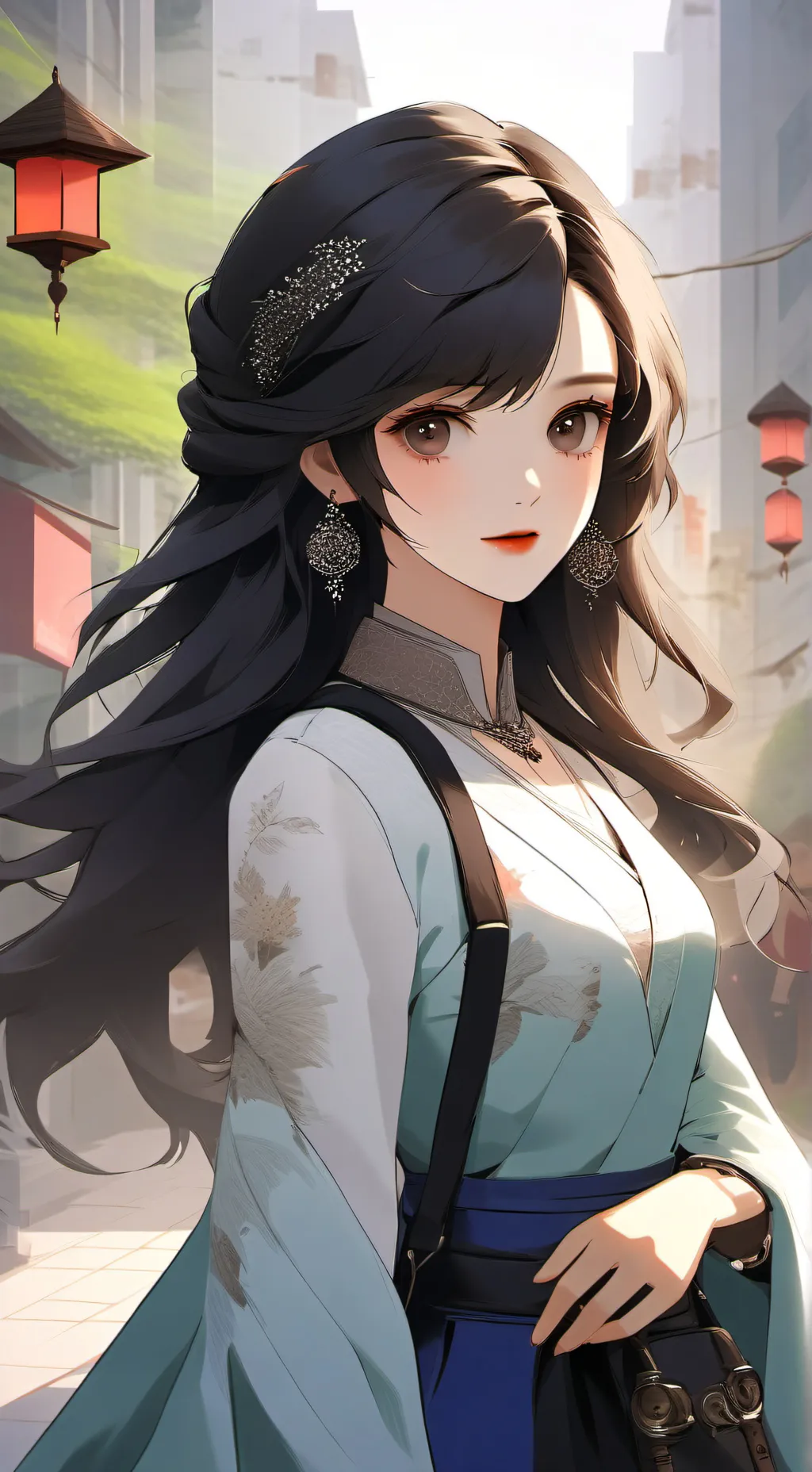 ai character: gigi x connie background