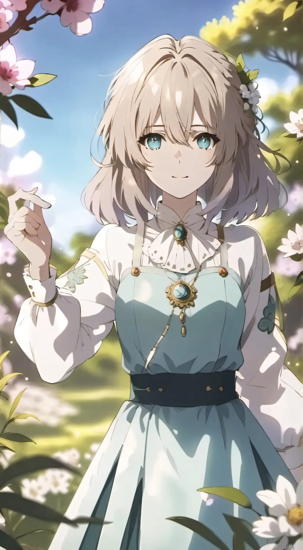 ai character: sofia background