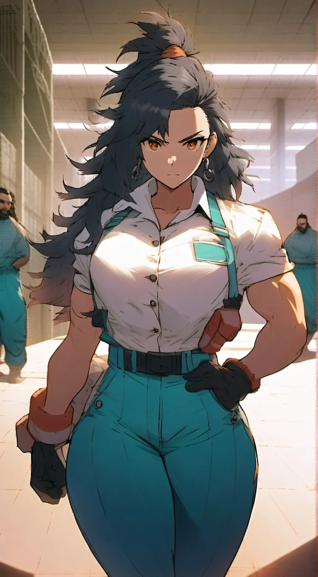 ai character: June  background