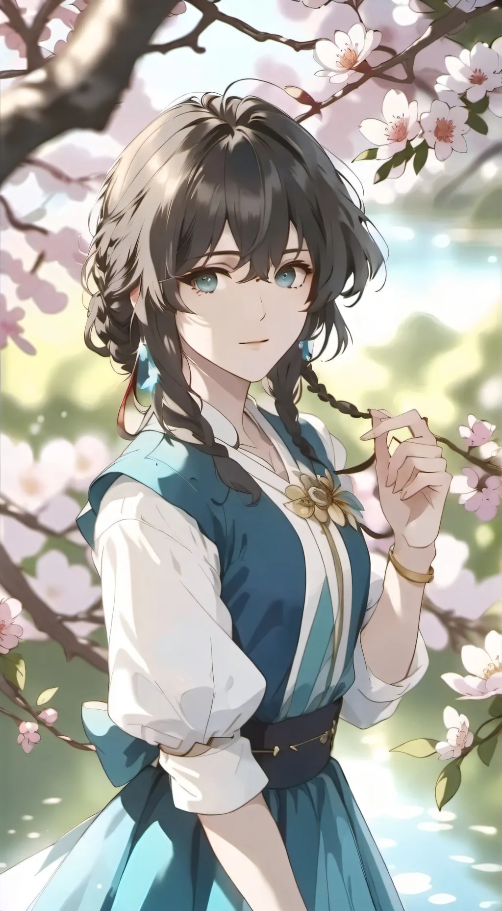 ai character: hope background