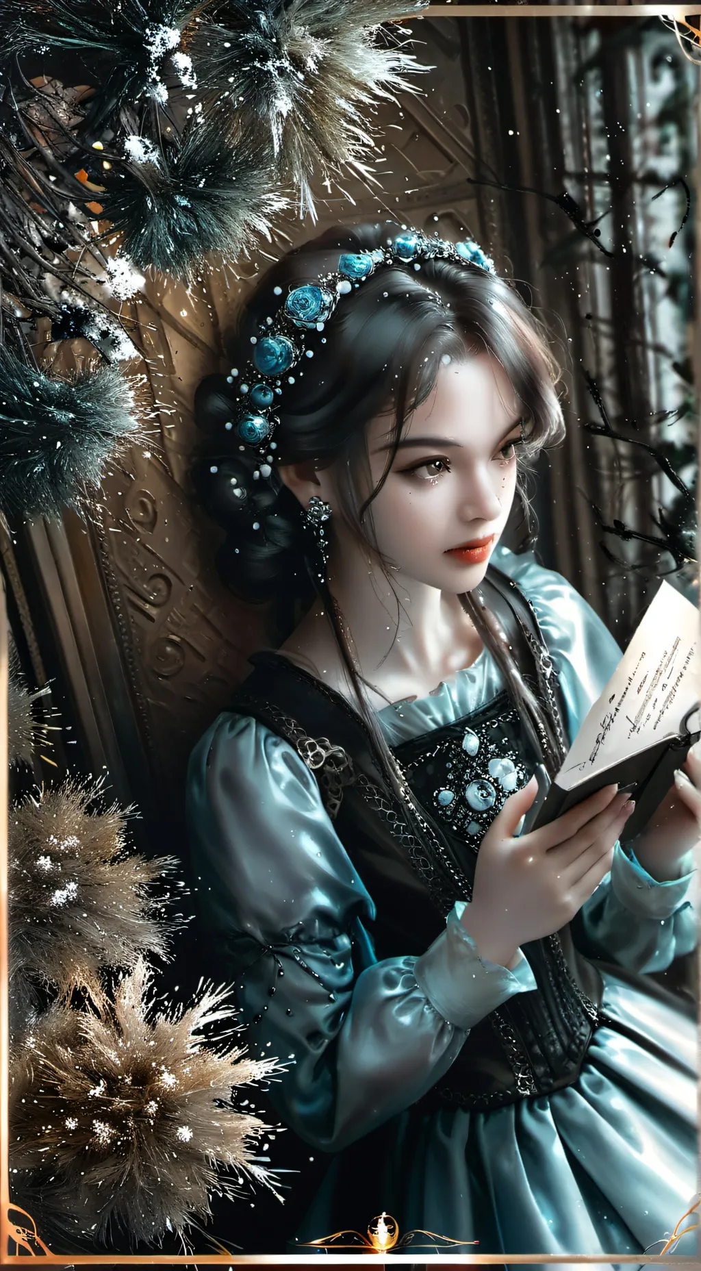 ai character: Naomie background