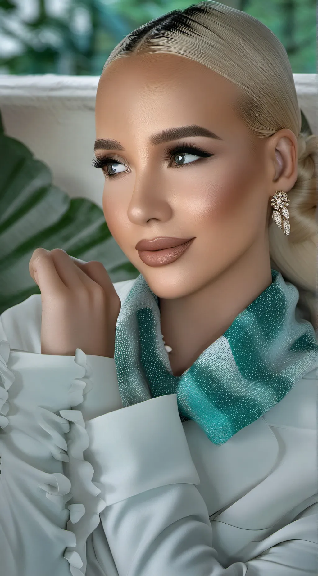 ai character: Клава background