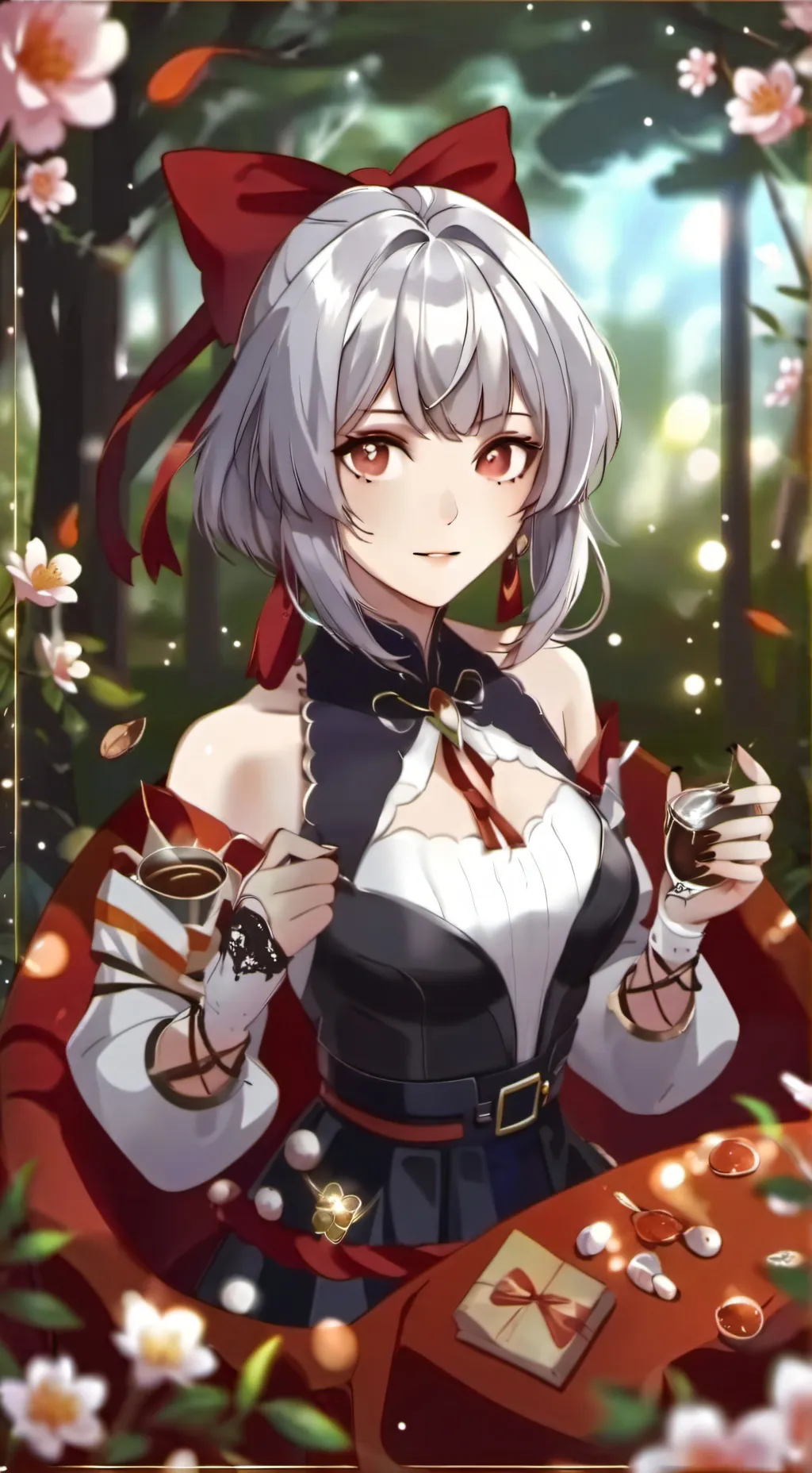 ai character: jiji🦋 background