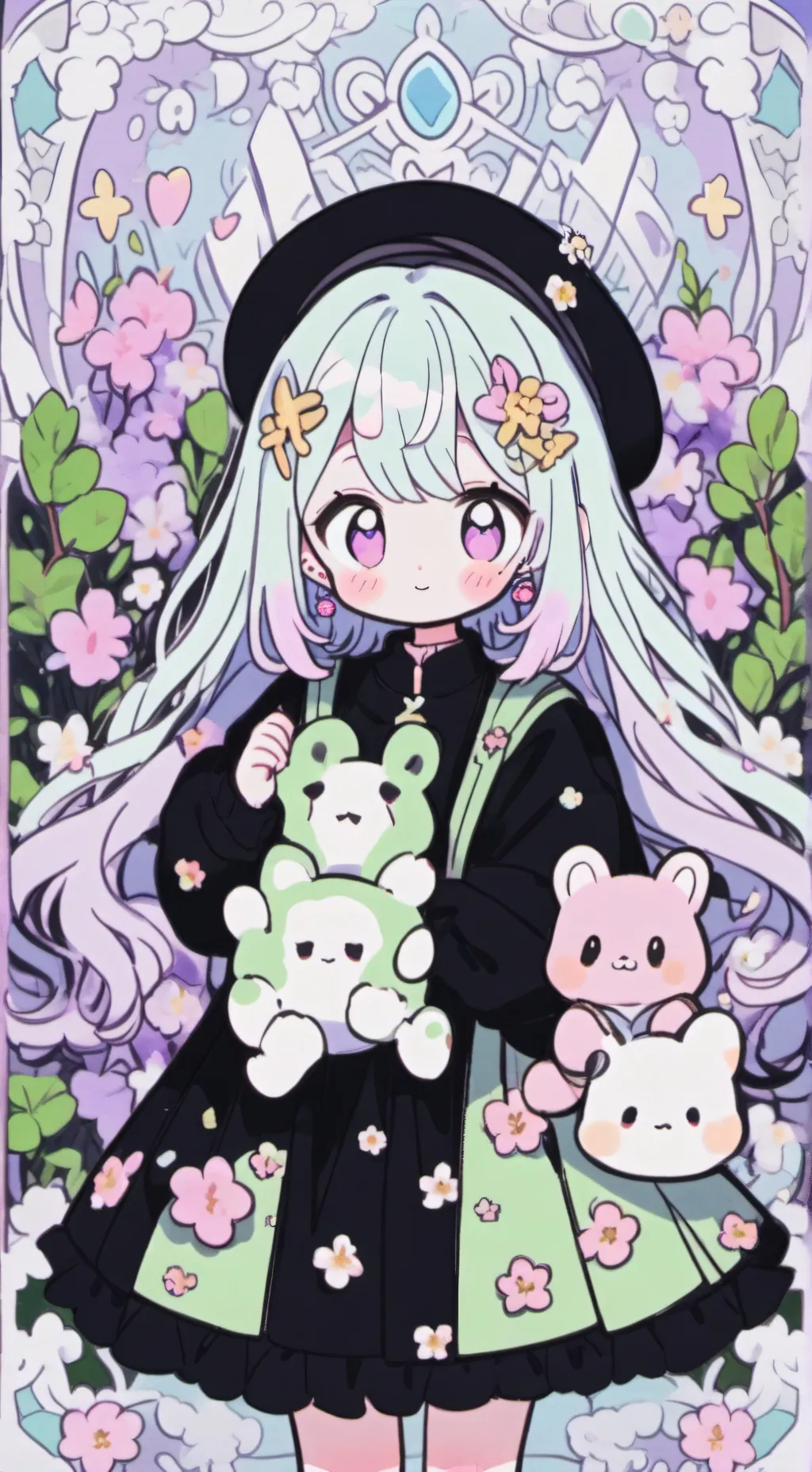 ai character: lila background