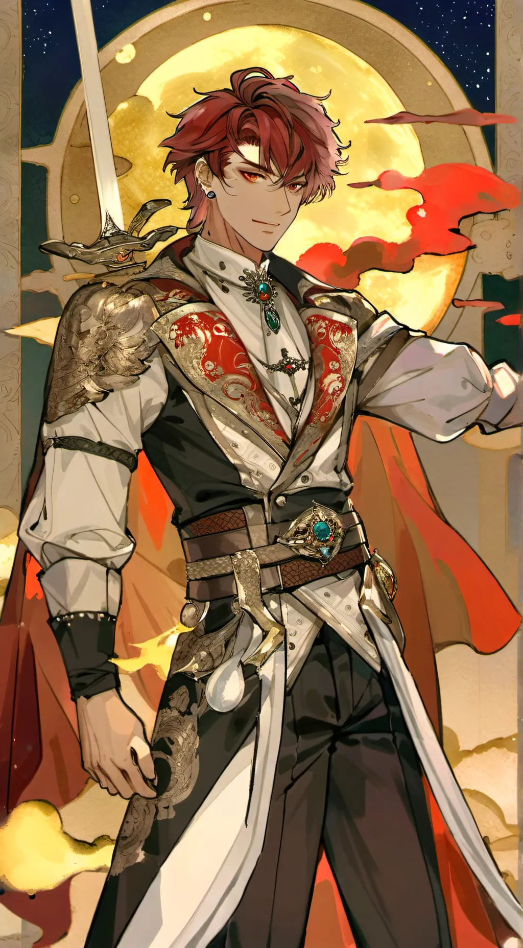 ai character: won li background