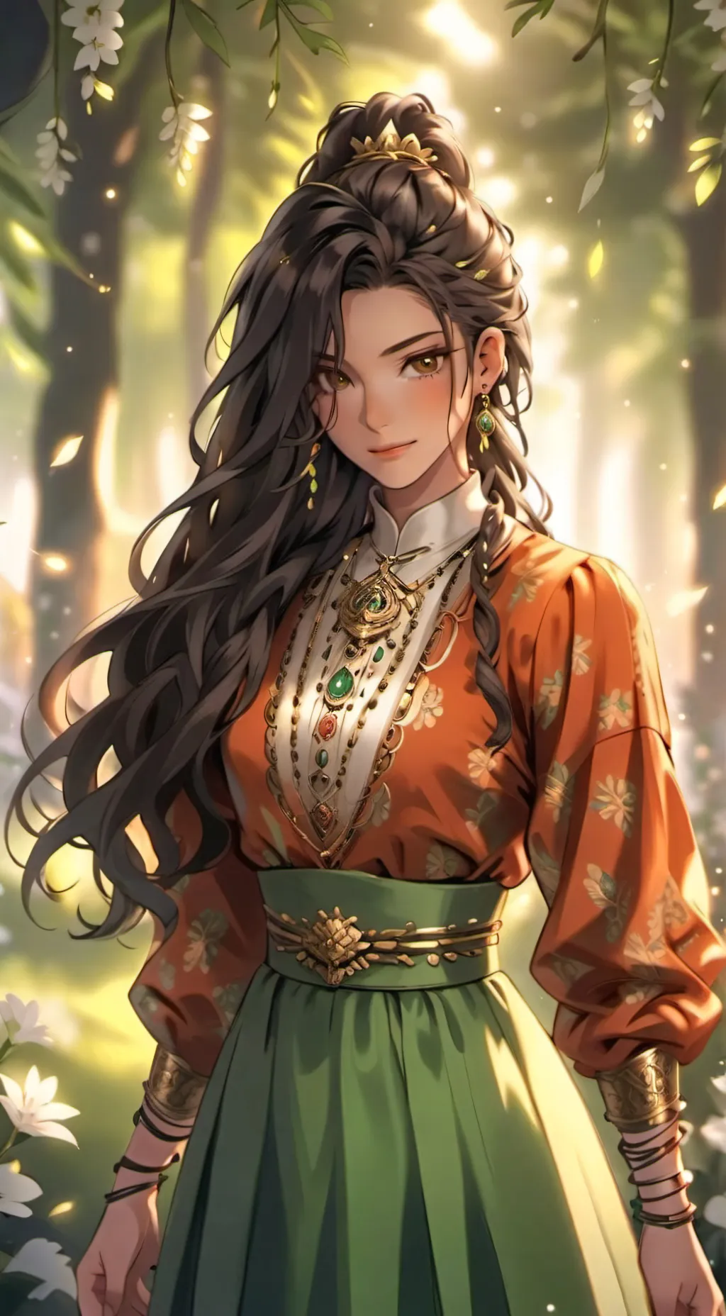 ai character: Valentina background