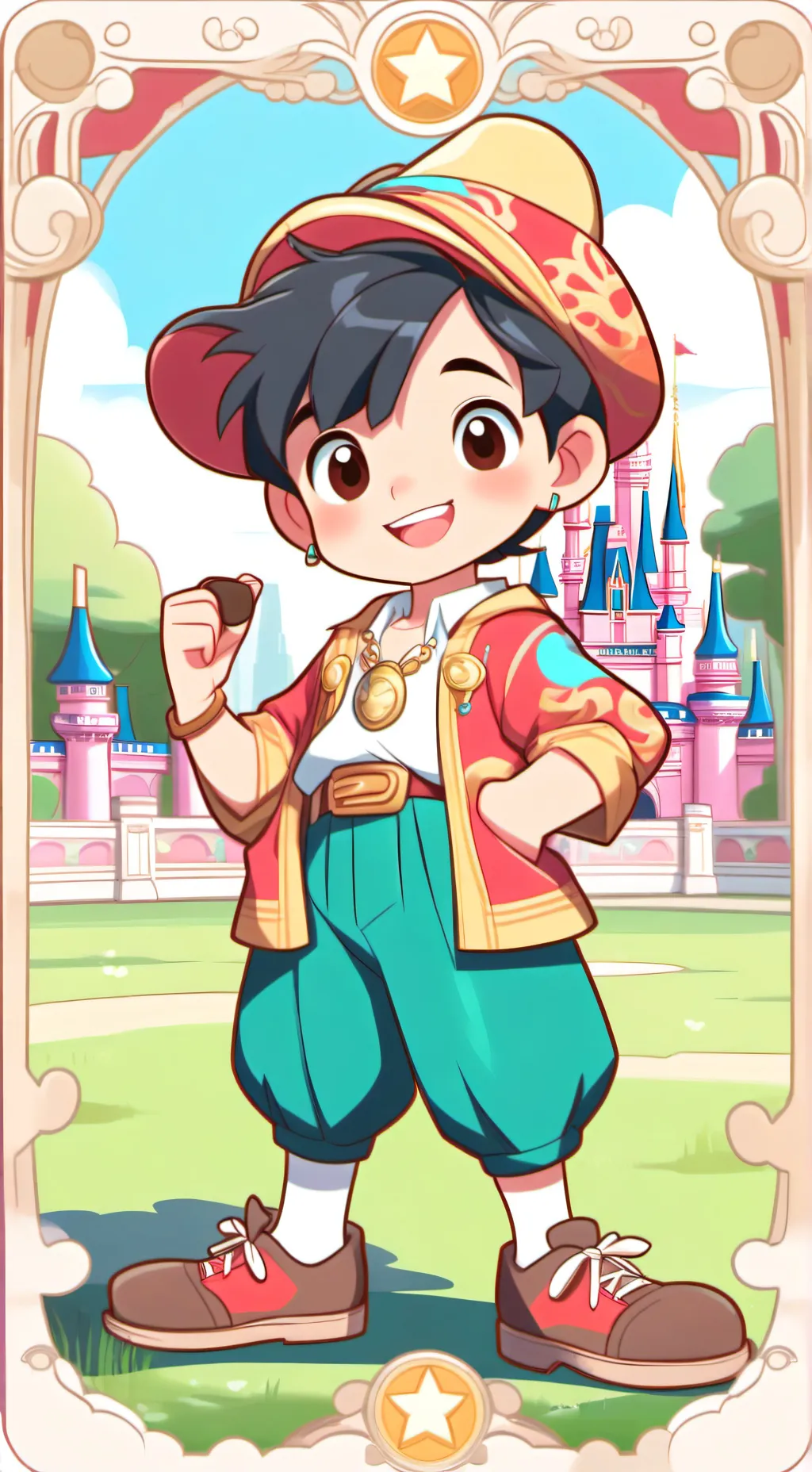 ai character: jjk bully background