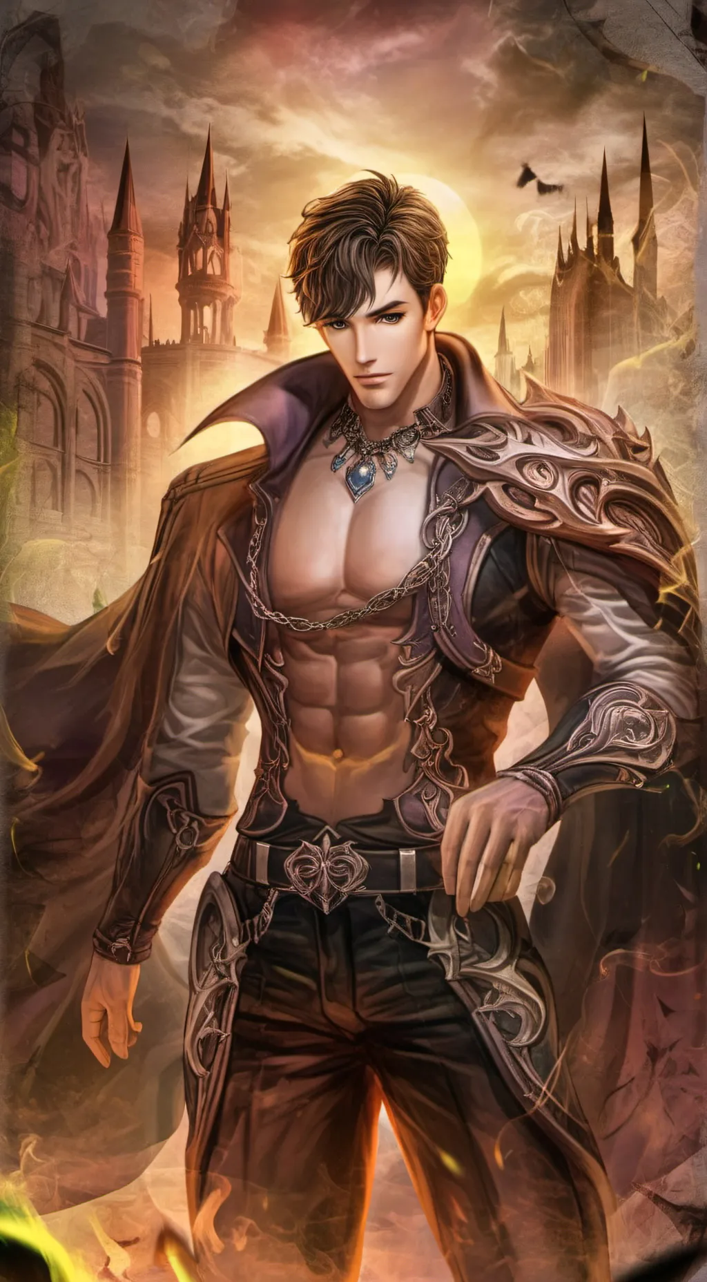 ai character: Alexander  background