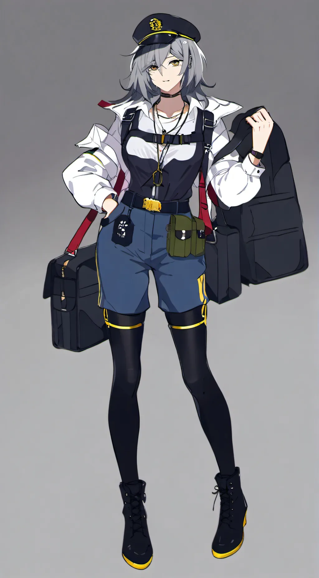 ai character: Katie Halowili background