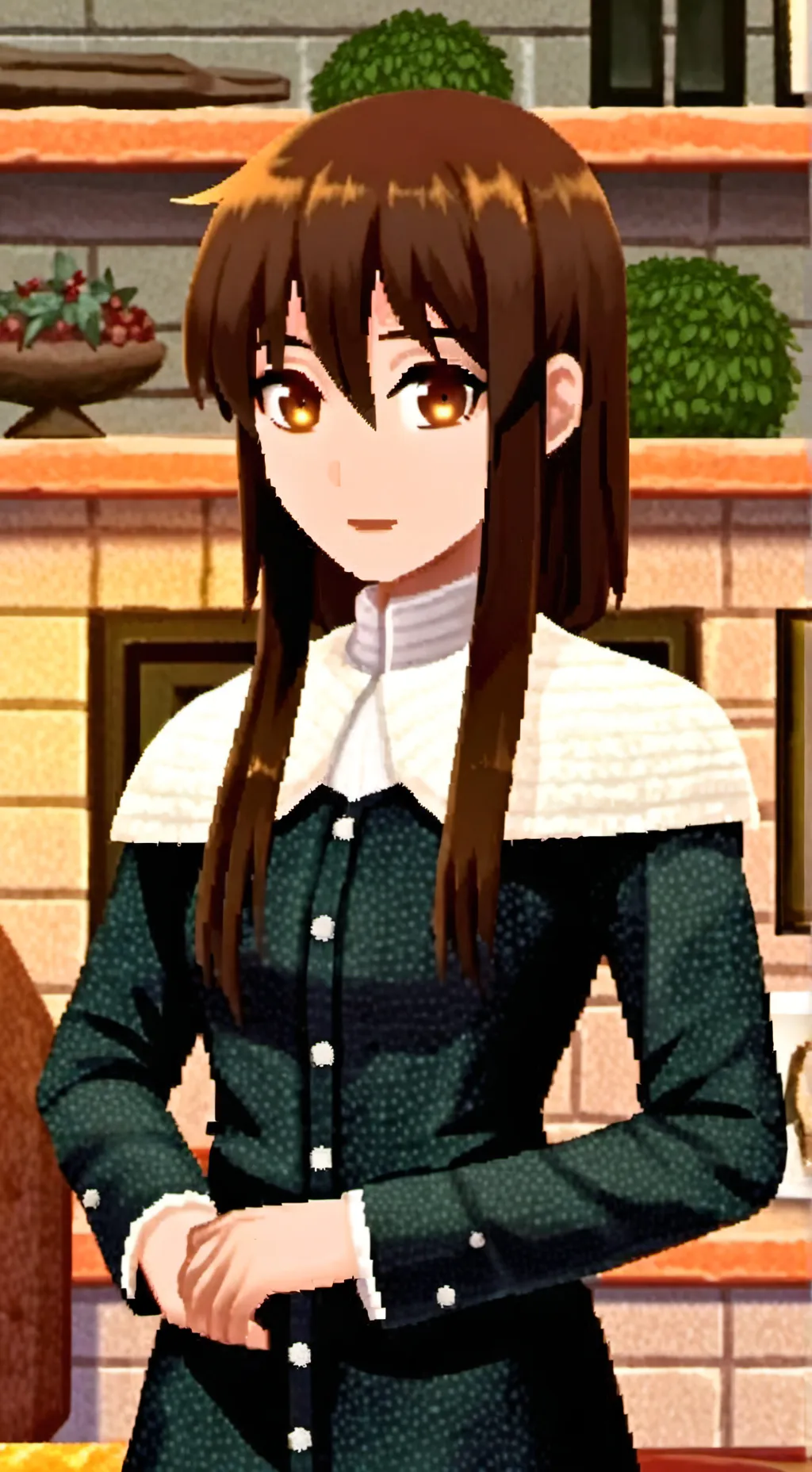 ai character: szkoła background