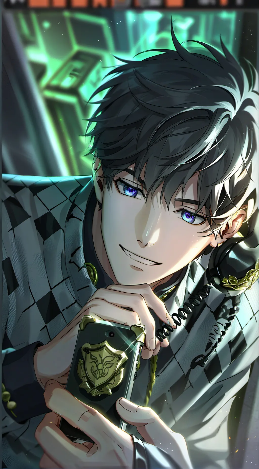 ai character: Distracted Date Me background