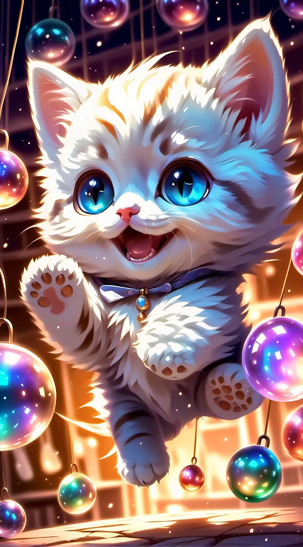 ai character: Marshmallow background