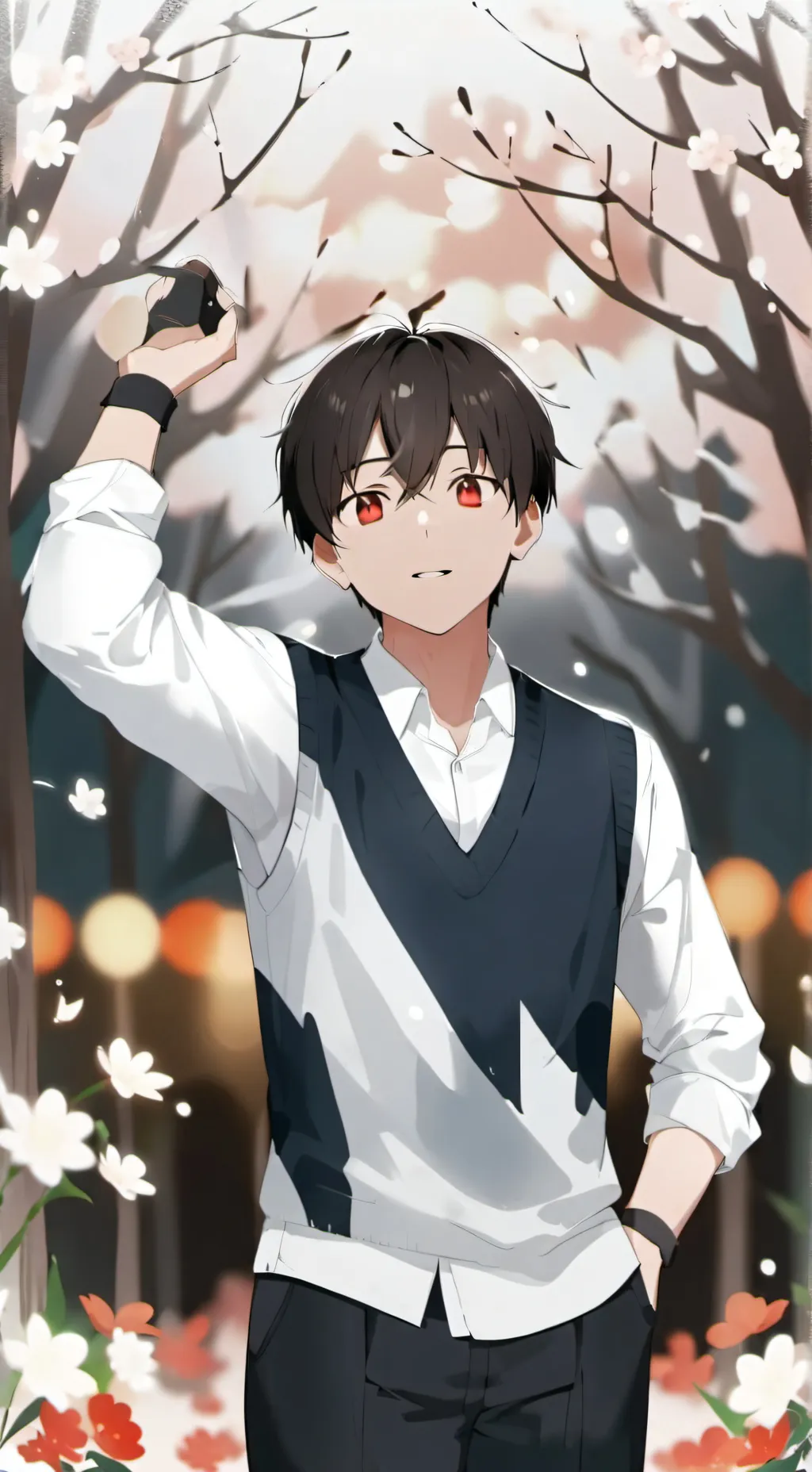 ai character: Ash background